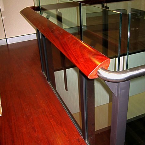 Jarrah Flooring & Handrail - Woolworths