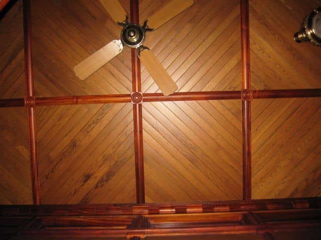 American Oak ceiling panels